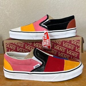 Vans Classic Slip on Patchwork multiple colors true white unisex